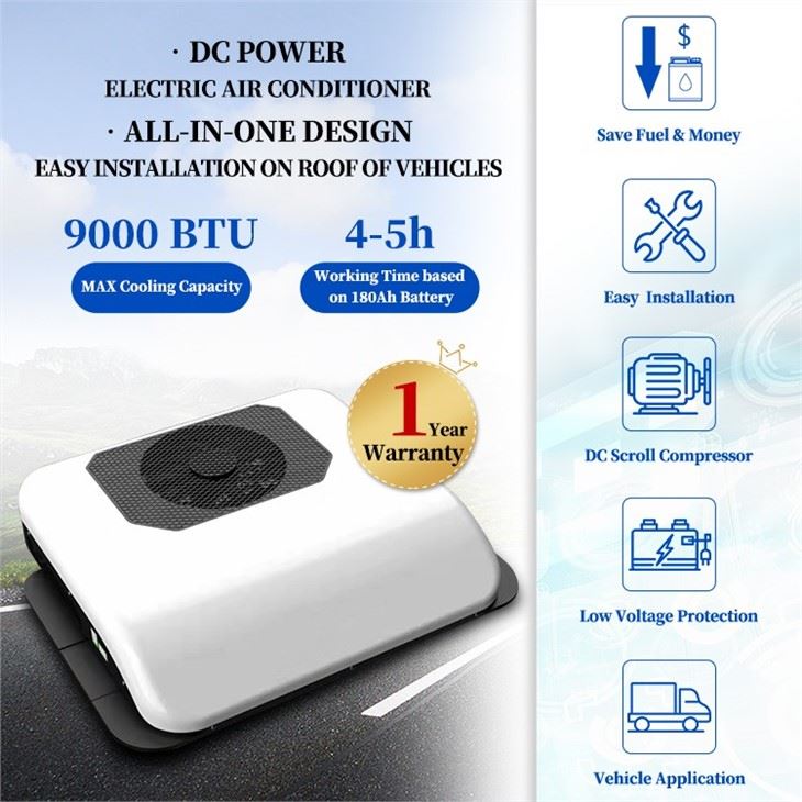 Rooftop Air Conditioner For Caravan
