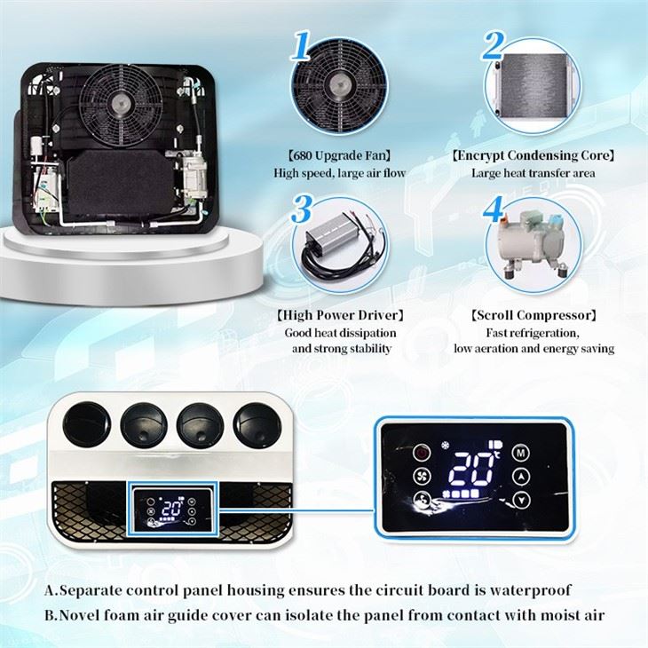 Rooftop Air Conditioner For Caravan